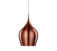 Searchlight Lighting 6461-26CU Vibrant Single Light Ceiling Pendant In Pink Metal Finish