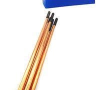 Copper-clad flat carbon rods, Copperclad Carbon Arc Air Gouging Electrodes 5 Pcs 4-12mm(4mm)