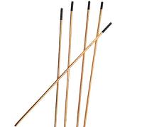 Copper-clad flat carbon rods, Graphite Arc Air Gouging Electrodes Copper Coated Round 355mm Pack of 5 4-12mm Diameter(7mm)