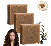 Copper Clay Soap, Copper Clay Skin Cleanse, Natural CopperClay Soap Bar for Face & Body, Suitable for All Skin Types. Free 2-in-1 Gift Bubble Net (3pcs)