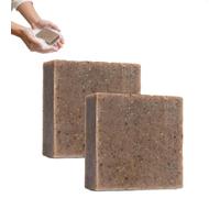 Copper Clay Soap, Copper Clay Skin Cleanse, Pure Natural Claysoap Bar with Scrubber for Face & Body, Deep Cleaning for All Skin Types (2pcs)