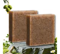 Copper Clay Soap, Copper Clay Skin Cleanse, Pure Natural Claysoap Bar with Scrubber for Face & Body, Deep Cleaning, Suitable for All Skin Types (2Pcs)