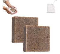 Copper Clay Soap, Copper Clay Skin Cleanse, Pure Natural Claysoap Bar with Scrubber for Face & Body, Suitable for All Skin Types, Deep Cleaning (2PCS)