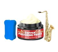 Copper Cleaner and , 40 ml Tarnish Remover Paste, Metal , Suitable for Trumpet, Saxophone, Jewellery, Watches, Rings, Car Parts and Hardware