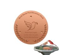 Copper Cleaning Disc - All Year Round Safe Water Purifier and Water Cleaning | Outdoor Bird Baths Cleaning Water Disc - for Garden, Yard, Patio, Balcony, Lawns, Meadows and for Decoration