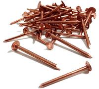 Copper Clout Nails ~ Roofing Slate, Tree Stump Killers 25,30,35,38,50mm Shingles (200, 38mm x 2.65mm)