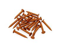 Copper Clout Nails - Solid Copper Roofing Nails for Felt, Timber, Tree Stump Removal - Rustproof Outdoor Fixing (30mm x 3.35mm, 100, Pack)