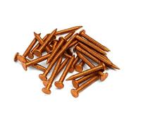 Copper Clout Nails - Solid Copper Roofing Nails for Felt, Timber, Tree Stump Removal - Rustproof Outdoor Fixing (38mm x 3.35mm, 50, Pack)