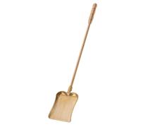 Copper Coal Ash Shovel for Tea Ceremony and Fireplace Use | Golden Minimalist Finish, Sturdy Multifunctional Construction, Tea Tools Accessory, Indoor Hearth Cleaning