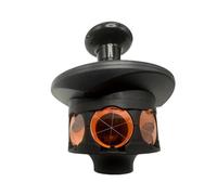 Copper Coated 360 Degree Reflective Prism For Total Station, Land Surveying Equipment Prism