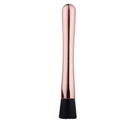 (Copper) Cocktail Muddler Stainless Steel Bar Manual Drink Mixer Mojito Masher Pestle 8"