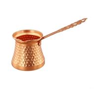 Copper Coffee Pot for Preparing Authentic Turkish Brews at Home or Away