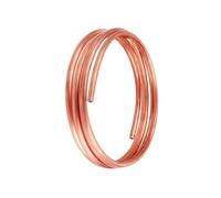 Copper Coil 1M T2 Red Copper Tube Coil OD 2-12mm, Flexible Tubing for Airs Conditioning Refrigeration Capillary Wire Pipes(8MM*5MM*1M)