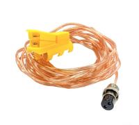 Copper Contact Argon Welding Control Line Switch With Aviation Connector Optional Length 2-20 Meters Core Required Two-Core Connection 220V Compatible for Argon Welders Industrial Manufacturing(15m)