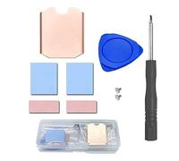 Copper Cooling Pad Kit M2 NVME SSD Heatsink SteamDeck Game SN740 M2 2230 Solid Disc Bronze Cooler Pad