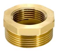 Copper Core Joint 3 Min to 4 Min to 1 Inch Reducer Inside and Outside Wire Reducer Core Thickening Adapter Fittings 1Pcs(2 Inside-3 Outside,A Piece)