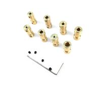 Copper Coupling Transmission Parts For electronic starter Rigid Model High Torque Accessories IINKUEYK(2.3mm-3.17mm)