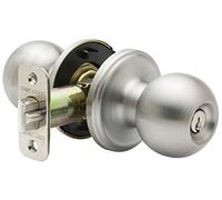 Copper Creek BK2040SS Door Knob, Satin Stainless, 1 Pack