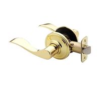 Copper Creek Waverlie Polished Brass Passage Lever