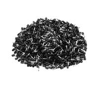 Copper Crimp Terminals Multicolor Multiple Sizes(Black,E2510)