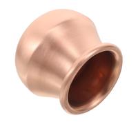Copper Cupping Jar Fire Heating Massage Cup for Shoulders Waist | Portable copper body cup, fast even heat conduction, ergonomic grip, smooth burr free finish, for travel or camping
