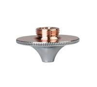 Copper Cutting Welding Nozzle， D28 D32 High Speed Nozzles 0.8-5.0mm for M11 M14 Single Double Layer Chrome Plated(D28 Hs Double,2.5mm)