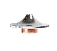 Copper Cutting Welding Nozzle， D28 D32 High Speed Nozzles 0.8-5.0mm for M11 M14 Single Double Layer Chrome Plated(D32 Hs Double,2.0mm)