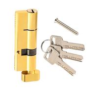 Copper Cylinder Lock Euro Profile 90mm 30mm 60mm Offset | Brass Core; Fits Euro Profile Doors With 30mm 60mm Eccentric Offset