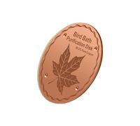 Copper Disc for Bird Bath - All Year Round Safe Water Purifier and Water Cleaning, Bird Bath Cleaning Disc for Garden, Yard, Patio, Balcony, Lawns, Meadows and Outdoor Decoration