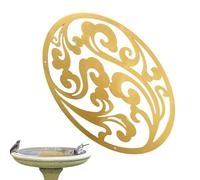Copper Disc for Bird Bath - Safe Cleaning Disc - and Garden Accessories | Keeps Water Clean for Birds, Suitable for Families, Statues, Trees, Balcony, Home, Winter, Friends, Pond