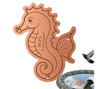 Copper Disc for Use in Bird Baths, Water Cleaning for All Seasons - Copper Bird Bath Cleaning Disc | For Mum Gardener Nature Lovers Outdoor Garden Pond Patio and Park