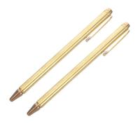 Copper Dowsing Rods Portable Detection Tool 2pcs Yellow