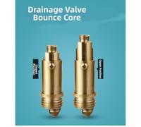 Copper Drain Stopper Core with Bouncing Rod Design for Sink Drain Traps Where Manual Lift-and-Seal Functionality Is Needed (28mm)