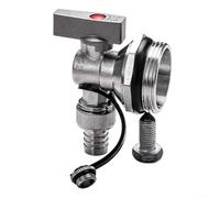 Copper Drain Valve for Radiator and UnderFor floor Heating Applications with Integrated Sealing Strategy and Dependable Lever Interface (C)