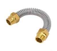 Copper Ended Flexible Hose, Brass Corrugated Pipe Fitting for Central Air Conditioning, DN20 DN25 HVAC Tubing, Hot Cold Water Supply Line, PN16 High(DN25-200)