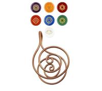 Copper Energy Spiral Hand Rings, Chakra Focus, Energy Flow, and Crystal Practice, Mother’s Day Present or Healing Jewelry Gift for Women, Reiki Enthusiasts, Yoga Lovers & Spiritual Souls (1pcs)