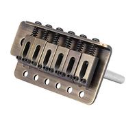 Copper Exterior tremolo system tremolo bridge Copper Alloy for Repairman Instrument Guitar Lover Performance(bronze)