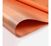 Copper Fabric Blocking RFID/RF-Reduce EMF/EMI Protection Conductive Fabric for Smart Meters Prevent from Radiation/Singal/WiFi Golden Color 39"x43" inch