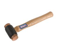Copper Faced Hammer 2.75lb Hickory Shaft - Sealey CFH03 New