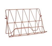 Copper Finish Cook Book Stand | Vertex