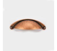 Copper Finish Shaker Style 64mm Hole Centres Kitchen Cupboard Cup Handle