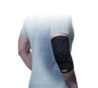 Copper Fit Elite Elbow Compression Sleeve Large - Support Brace - For Tendonitis, Tennis & Golfer's Elbow - Sports Protection - Pain Relief - Speed up Recovery - Copper Infused - Comfortable Fit