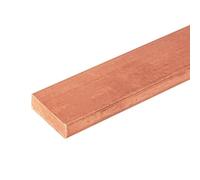 Copper Flat Bar, T2 Pure Copper Cu Metal Sheet Plate Suitable for Electrical, Industry And Construction(60x60x100mm)