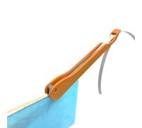 Copper Foil Packaging Tool - Compact handy foiler, effective tape roll for glass | Improved manual tool with steel rollers for 7/32" Sheet application,