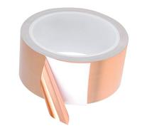 Copper Foil Tape - Copper Tape Conductive Adhesive | Shielding Repair | Strong Adhesive Strip For EMI Shielding | Flexible Craft & Electrical | DIY Stained Glass, Circuits & Repairs | Frames