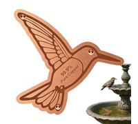 Copper for Bird Bath,Safe Portable Cleaning Bowl Dish | Copper Plate for Bird Bath,for Garden Outdoor Outside Backyard Home House Patio Balcony Ground Pond