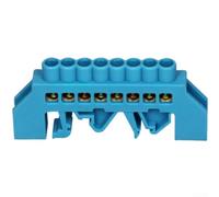 Copper for bridge Terminal Block 4P Blue Neutral Wire Copper(8-hole)