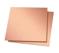 Copper for Crafts 1pcs Pure Copper Sheet Thick0.25mm-8mm Metal Plate 100x100mm 150x150mm Cu Foil(3x50x100mm)