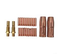 Copper for mig for Contact Tips 20pcs for Lincoln for Magnum 100L(035) | 20pcs copper tips, 0.6mm size, high conductivity, stable , smooth welding results