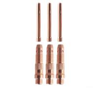 Copper for tig Collet Bodies 6PCS for Welding Torch Copper for